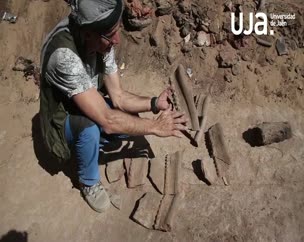 Quinta semana de trabajos arqueológicos en la necrópolis de Qubett el-Hawa en Asuán (Egipto)