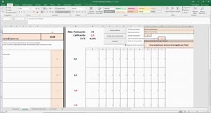 Descripción de la utilidad en Excel para crear tests de tipo Respuesta Múltiple, versión 1.1