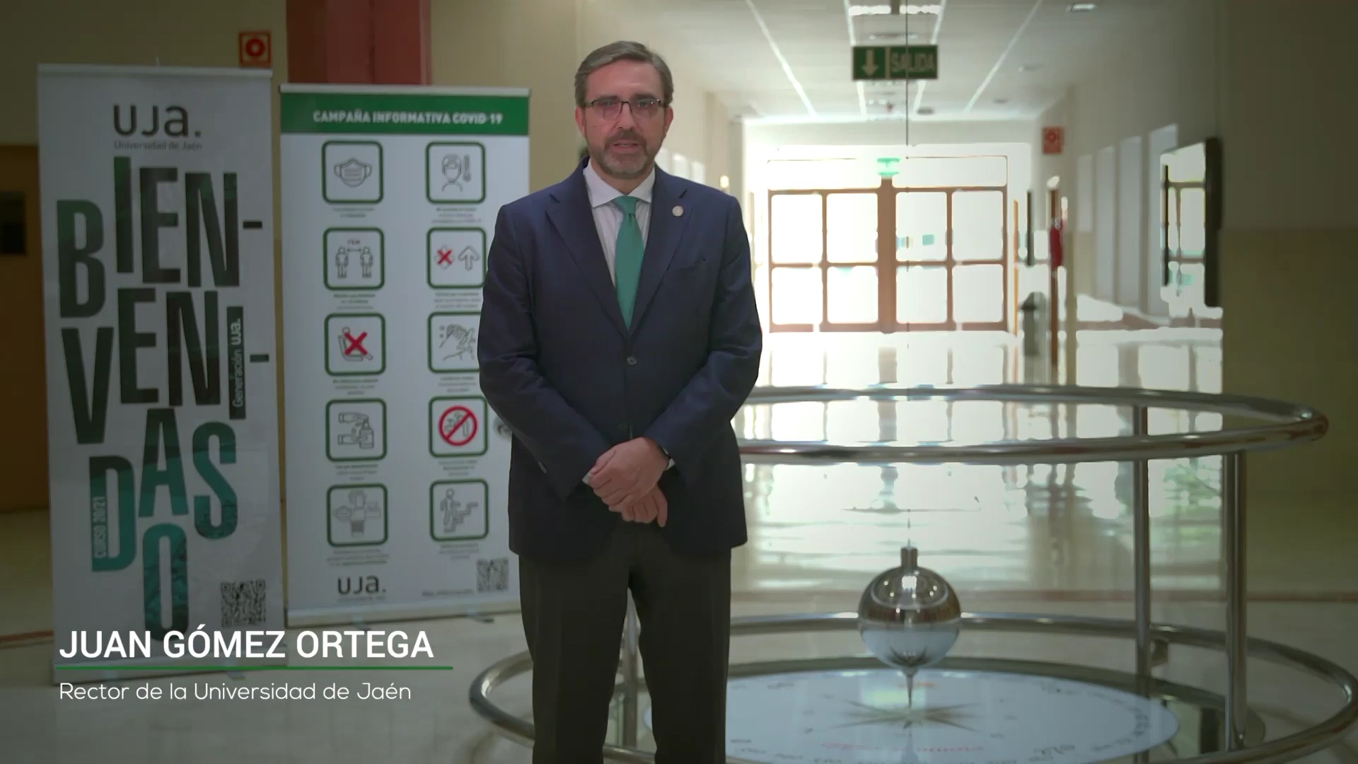 Mensaje de Bienvenida Rector de la Universidad de Jaén