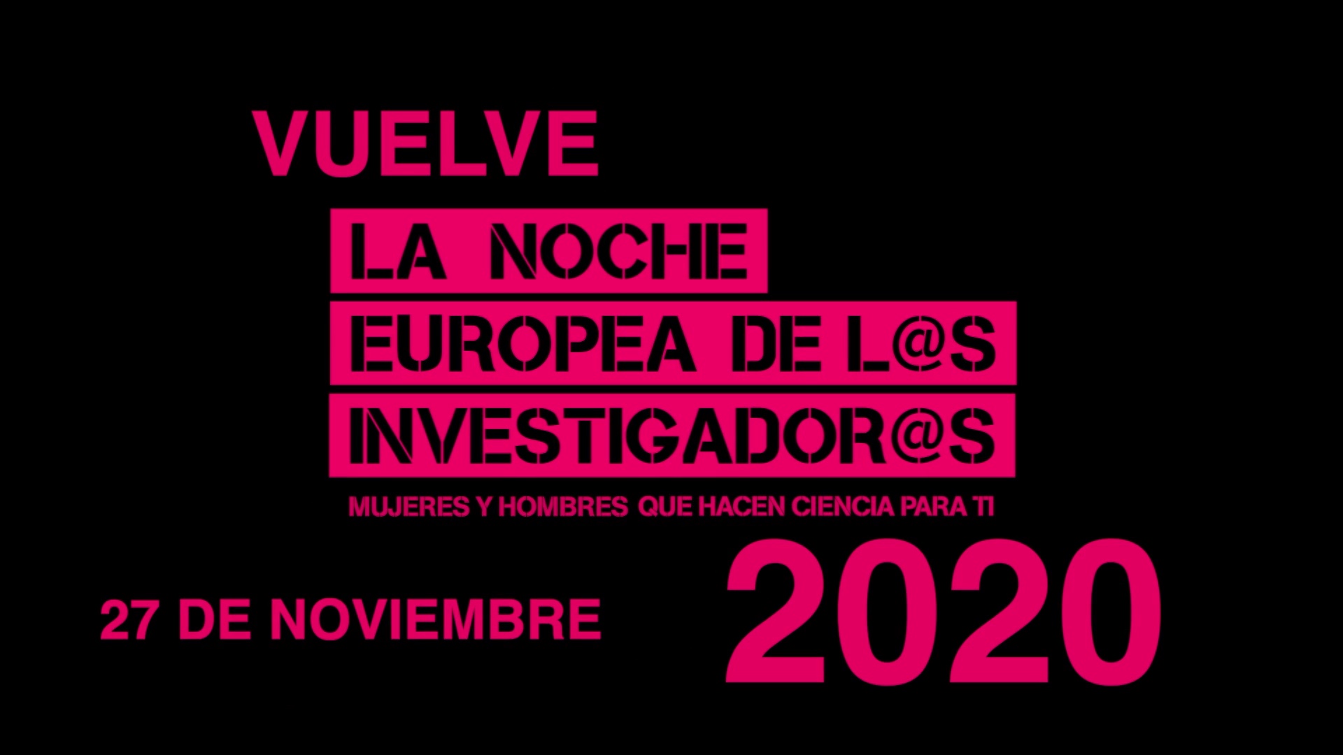 Noche Europea de Los Investigadores 2020