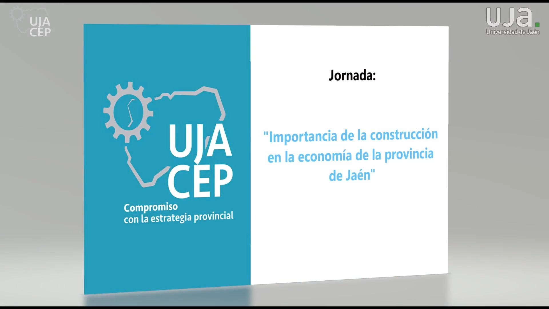 Jornada  “Importancia de la construcción en la economía de la provincia de Jaén"