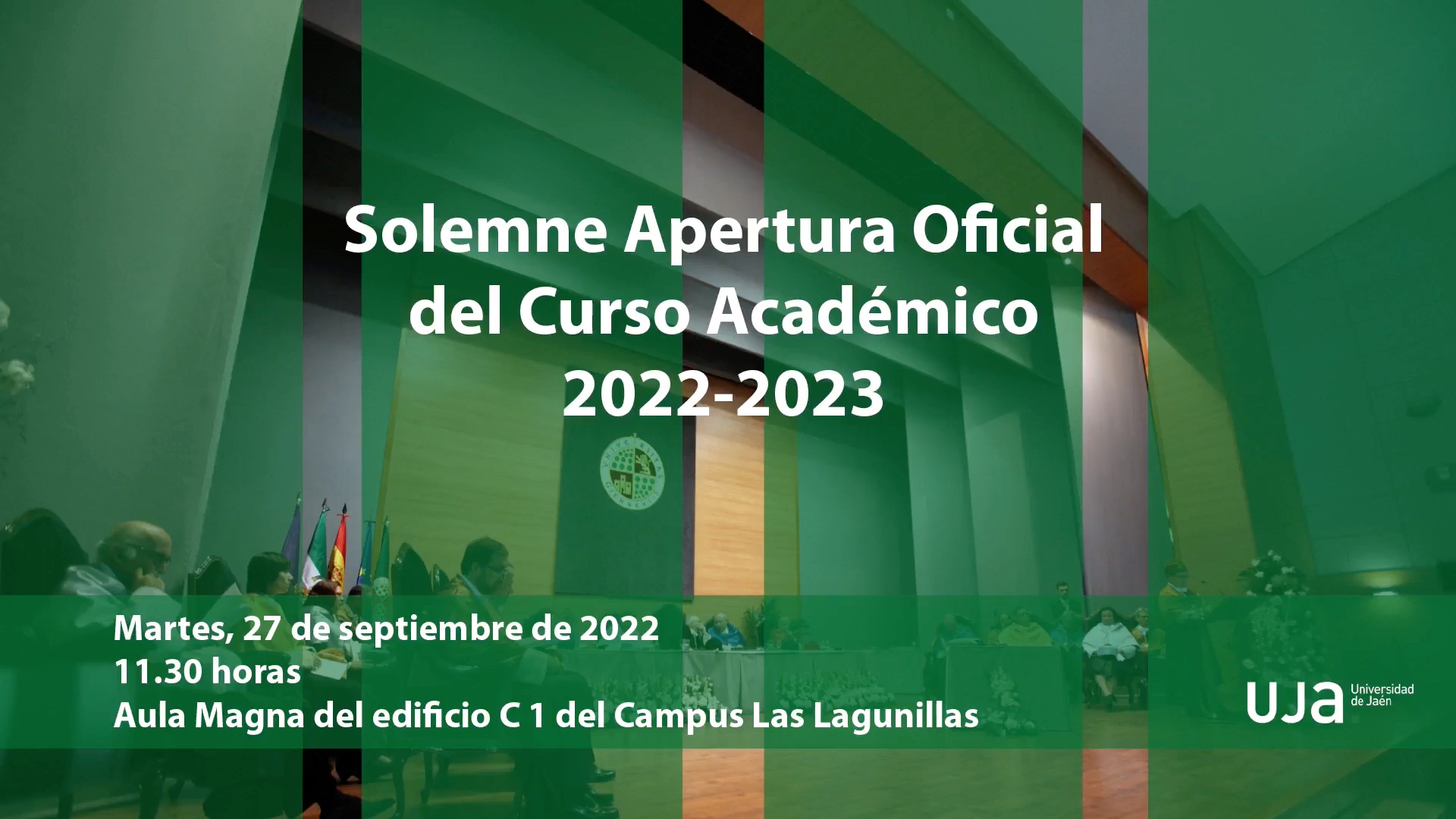 Acto Solemne De Inauguración Del Curso Académico 2022-2023